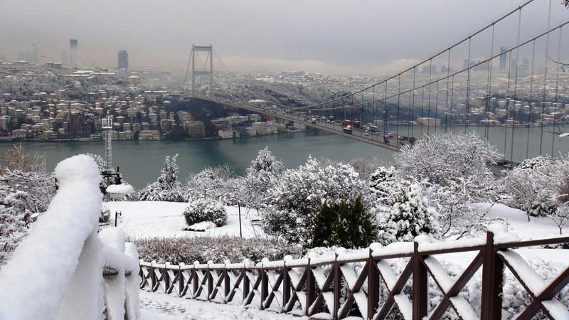 istanbul in winter 1